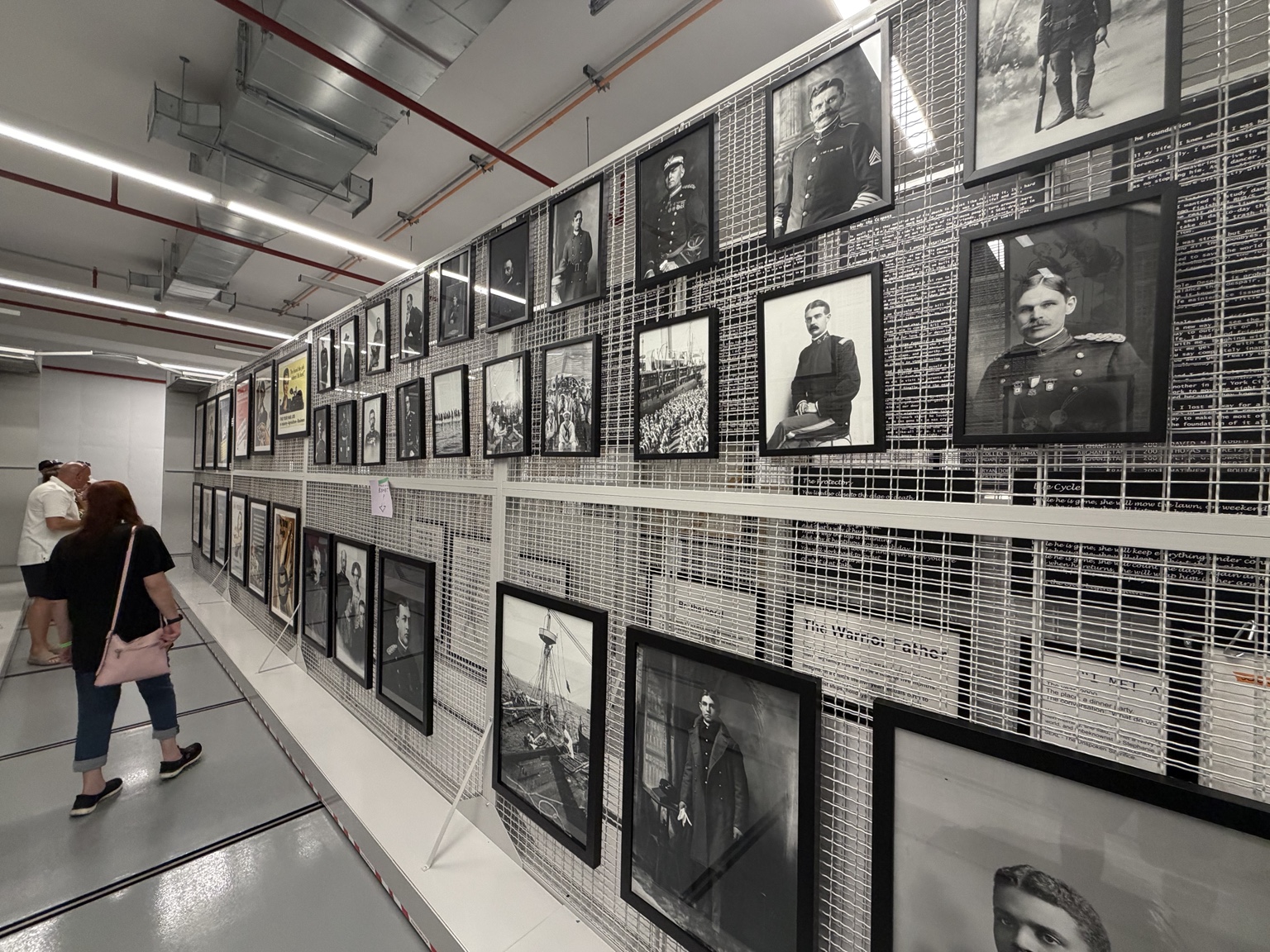 Historic military exhibits viewed during the Porsche club visit to Pritzker